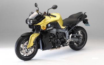 обоя мотоциклы, bmw, k-1300, r, 2010, желтый