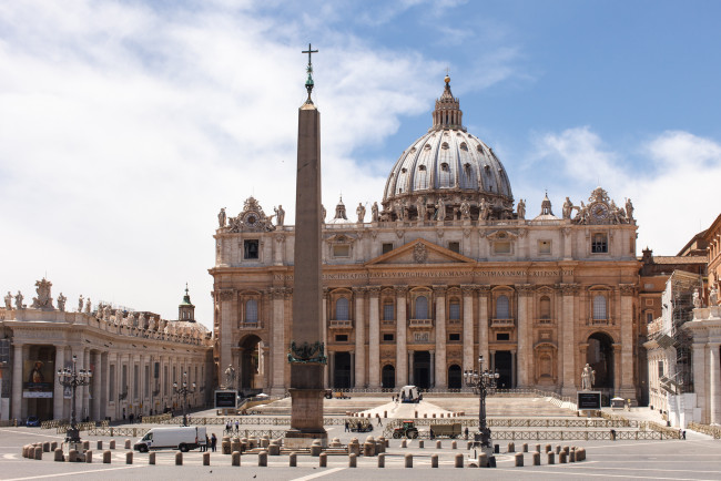Обои картинки фото города, рим,  ватикан , италия, собор, святого, петра