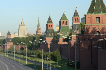 Картинка москва города москва+ россия башни кремль