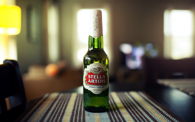 Обои картинки фото бренды, stella artois, пиво