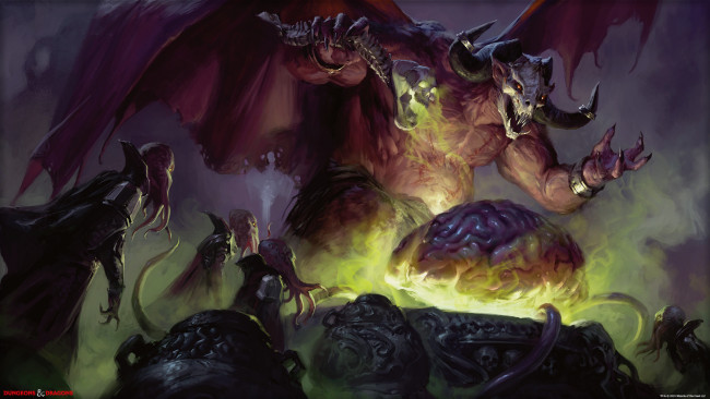 Обои картинки фото видео игры, dungeons & dragons online, существа, демон, ритуал