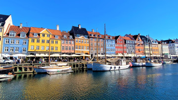 Картинка nyhavn города копенгаген+ дания