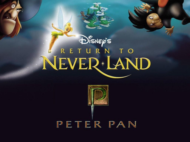 Обои картинки фото мультфильмы, peter, pan, in, return, to, never, land