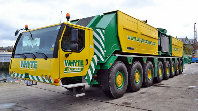 Обои картинки фото whyte crane hire liebherr lg1750 ln 11 adv, техника, краны, кран, самоходный, автошасси