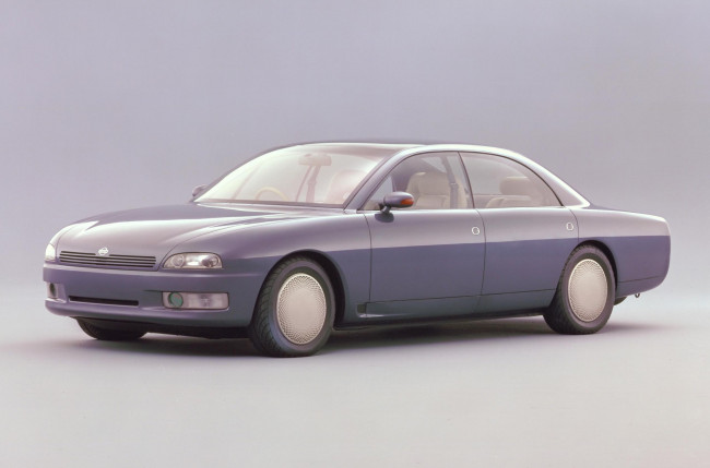 Обои картинки фото 1989 nissan neo-x concept, автомобили, nissan, datsun