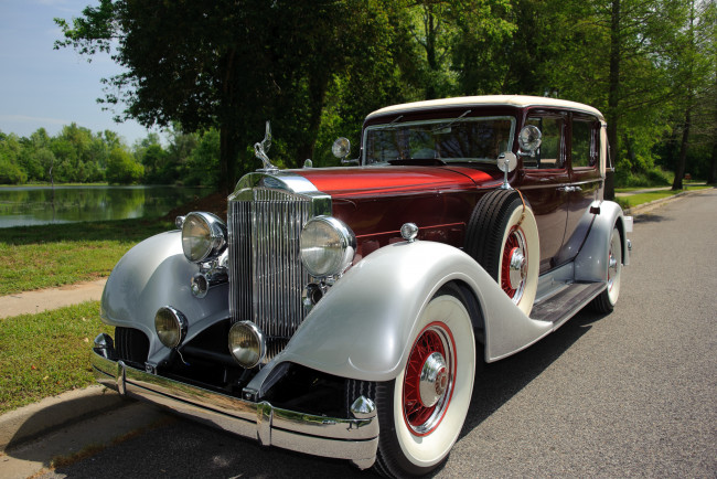 Обои картинки фото 1934-packard-v12, автомобили, packard, v12