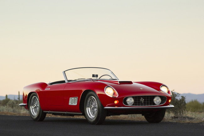 Обои картинки фото 1958 ferrari 250 gt california lwb spyder, автомобили, ferrari, california