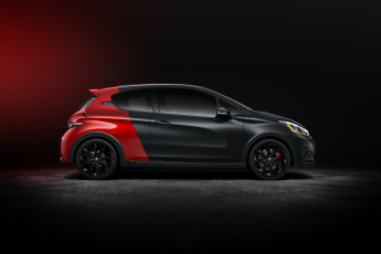 Картинка автомобили peugeot 2015г темный sport 208 gti by