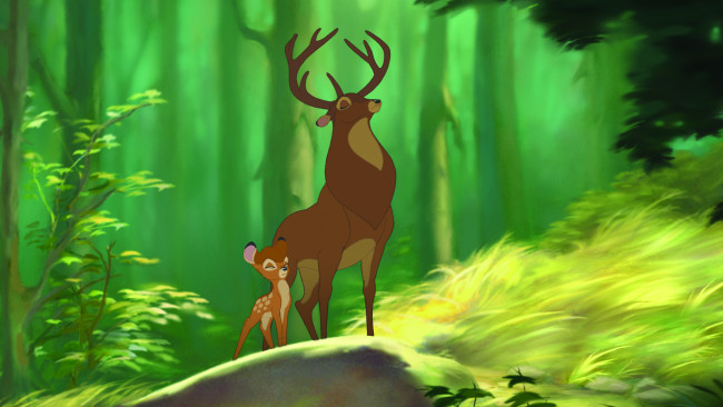 Обои картинки фото мультфильмы, bambi 2, bambi, 2