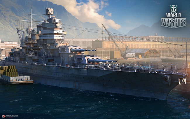 Обои картинки фото видео игры, world of warships, онлайн, world, of, warships, action, симулятор