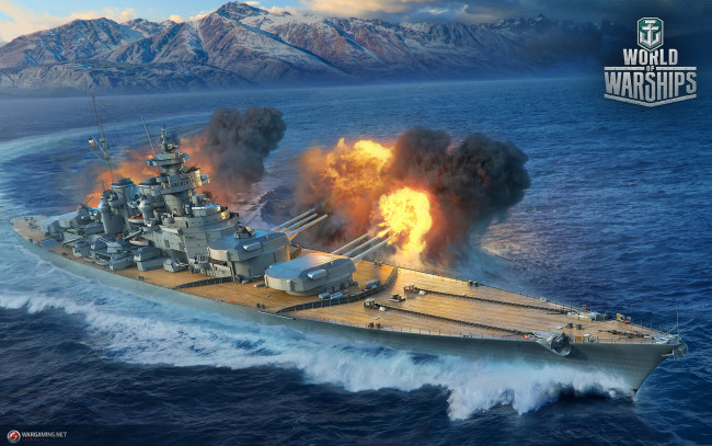 Обои картинки фото видео игры, world of warships, онлайн, world, of, warships, симулятор, action