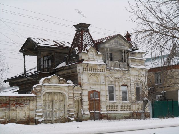 Обои картинки фото города, - здания,  дома, здание, город, россия, саратовская область, хвалынск