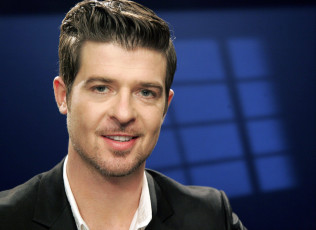 обоя robin thicke, музыка, музыкант