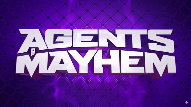 Обои картинки фото видео игры, agents of mayhem, надпись, название
