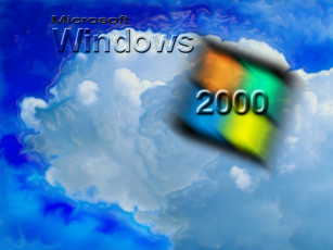 обоя компьютеры, windows, 2000