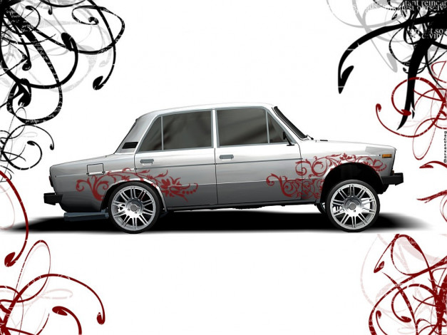 Обои картинки фото бакинский, tuning, автомобили, 3д