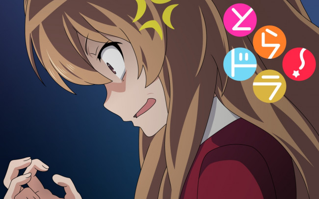 Обои картинки фото аниме, toradora, taiga