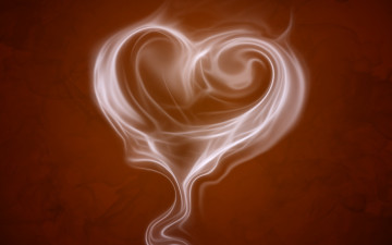 Картинка праздничные день св валентина сердечки любовь сердце дым