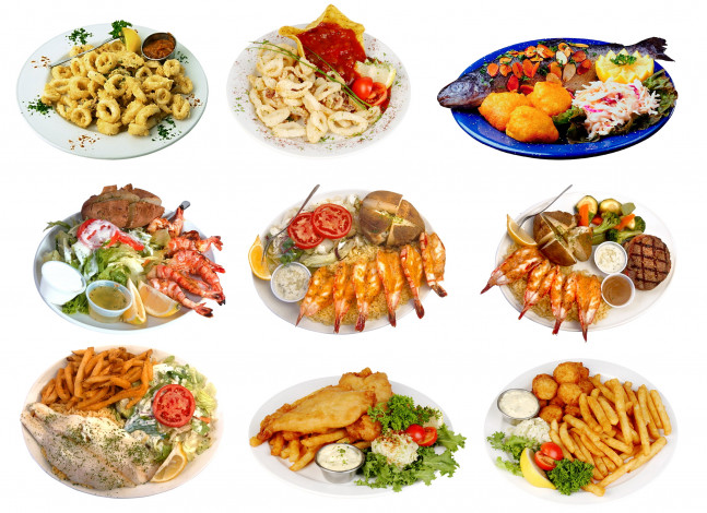 Обои картинки фото еда, рыбные, блюда, морепродуктами, рыба, соус, помидоры