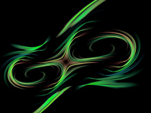Картинка 3д графика fractal фракталы фон цвет узор
