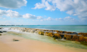 Картинка природа побережье пляж море песок