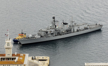 обоя royal navy`s frigate hms montrose, корабли, крейсеры,  линкоры,  эсминцы, вмс, королевские, фрегат