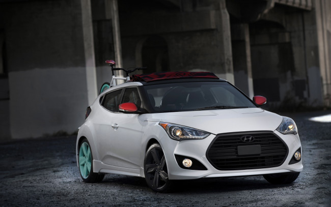 Обои картинки фото 2013 hyundai veloster c3 roll top concept, автомобили, hyundai, concept