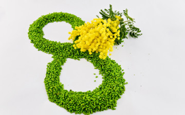 Картинка праздничные международный+женский+день+-+8+марта цветы женский день 8 марта зеленый желтый мимозы