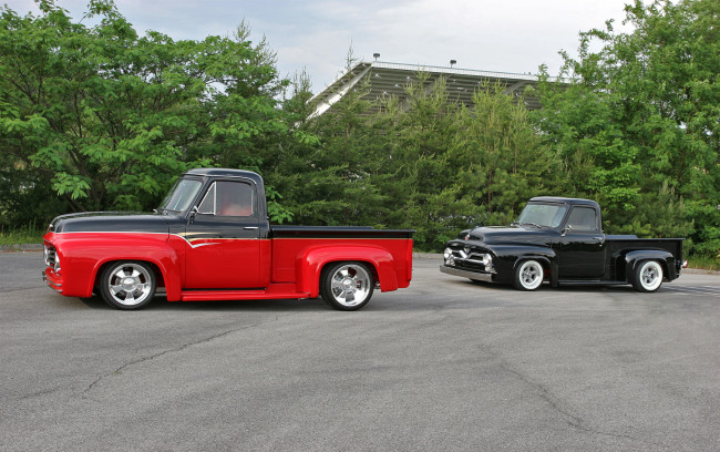 Обои картинки фото автомобили, custom pick-up, ford