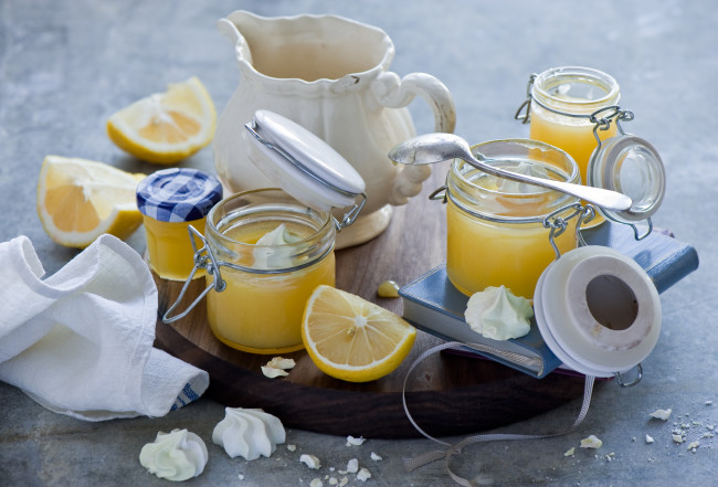 Обои картинки фото еда, мёд,  варенье,  повидло,  джем, лимон, мед