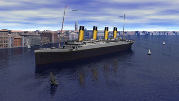 Картинка корабли 3d корабль море