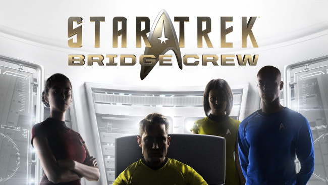 Обои картинки фото star trek,  bridge crew, видео игры, адвенчура, bridge, crew, star, trek, action, стартрек