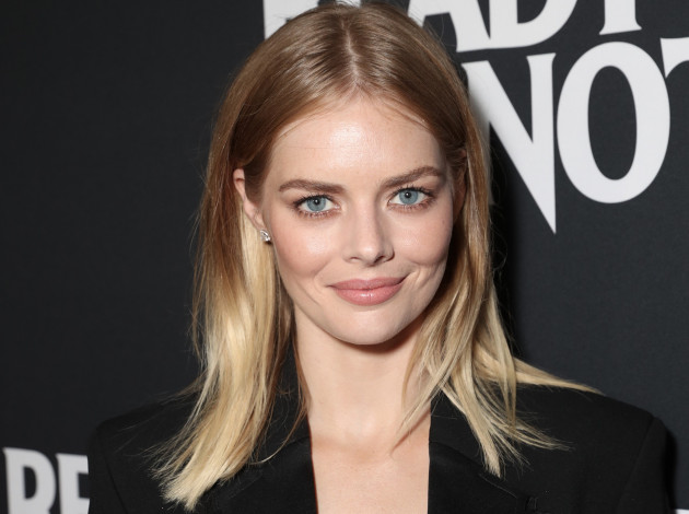 Обои картинки фото девушки, samara weaving, блондинка, лицо, жакет