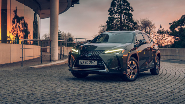 Обои картинки фото lexus ux 300e 2021, автомобили, lexus, ux, 300e, 2021, кроссовер, лексус, электромобиль