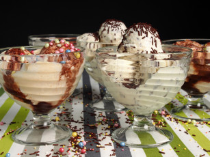 Картинка еда мороженое +десерты лакомство драже посыпка