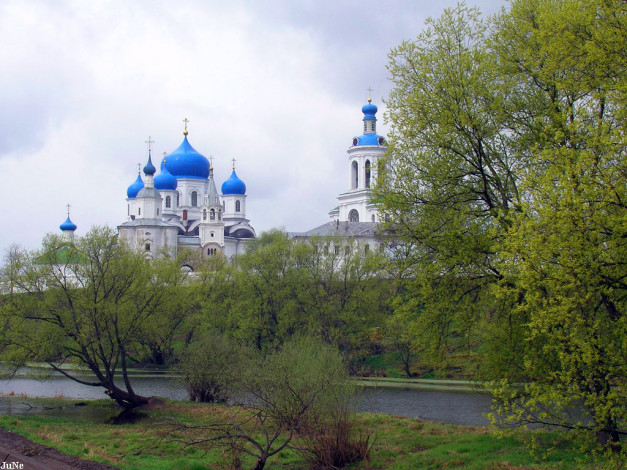 Обои картинки фото боголюбово, владимирская, обл, города, православные, церкви, монастыри