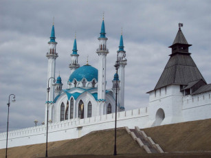 обоя казанский, кремль, города, мечети, медресе