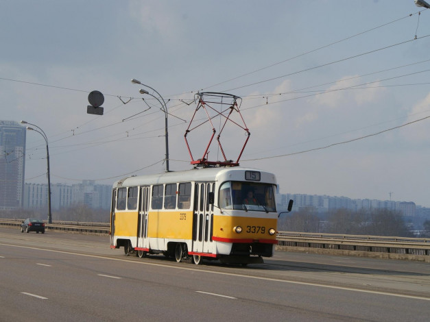 Обои картинки фото московский, трамвай, техника, трамваи
