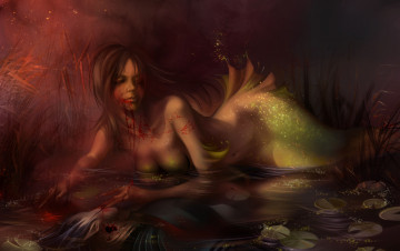 Картинка фэнтези русалки mermaid