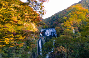 Картинка природа водопады китай