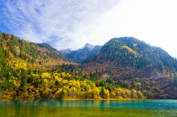 Картинка природа реки озера китай