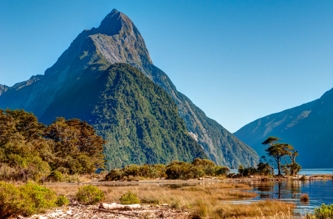 Обои картинки фото природа, горы, новая, зеландия