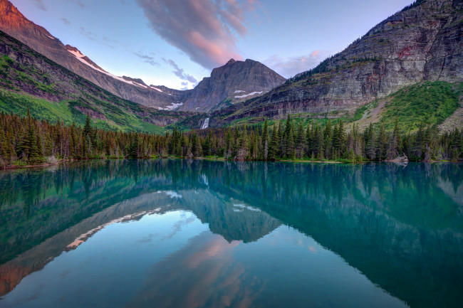 Обои картинки фото природа, реки, озера, сша, штат, монтана