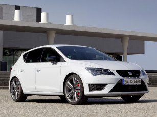 Картинка автомобили seat 2014 cupra leon светлый