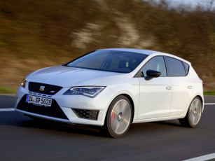 Картинка автомобили seat leon светлый 2014 cupra