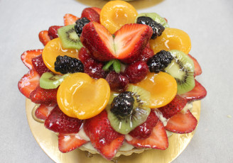 Картинка еда пирожные +кексы +печенье фрукты ягоды