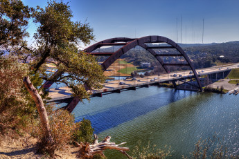 Картинка города -+мосты река мост