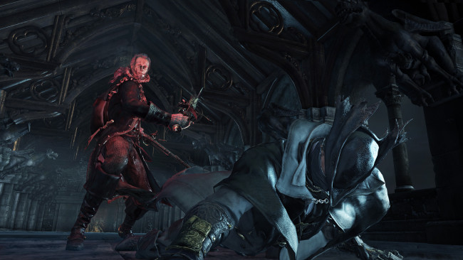 Обои картинки фото видео игры, bloodborne, сражение