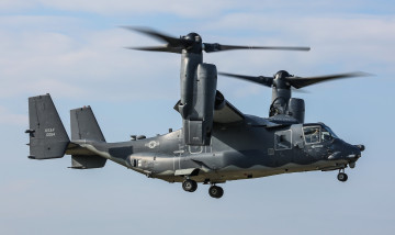 обоя bell cv-22b osprey, авиация, другое, ввс