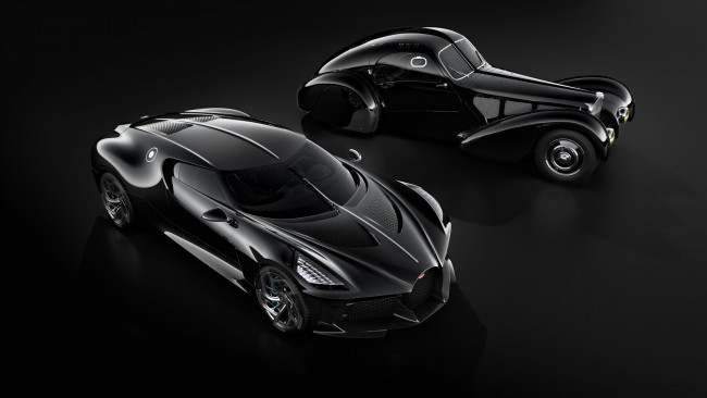 Обои картинки фото 2019 bugatti la voiture noire, автомобили, bugatti, автосалон, женева, 2019, бугатти, суперкар, черный, la, voiture, noire